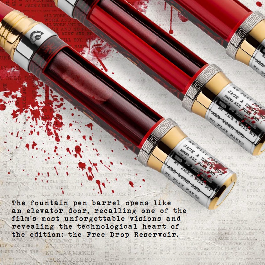 Montegrappa Stanley Kubrick The Shining Limited Edition Vulpen