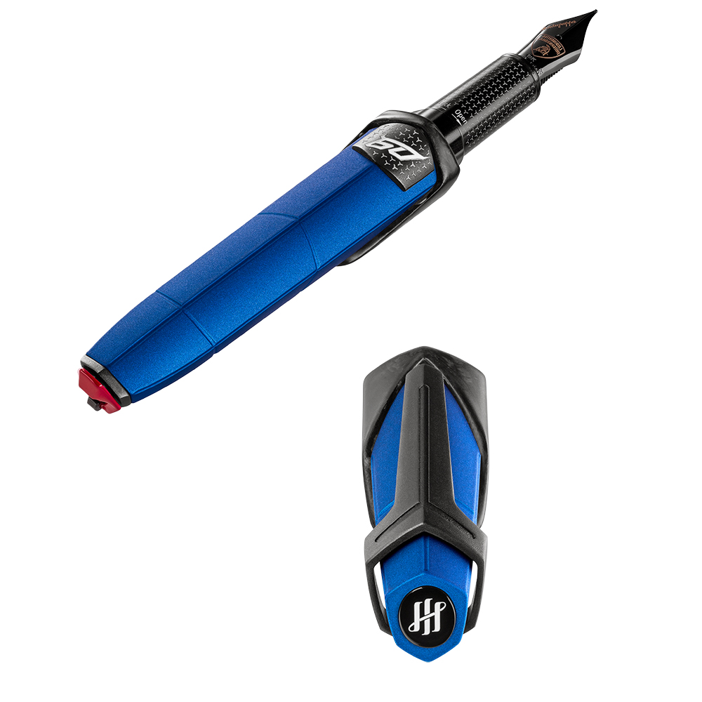Montegrappa Automobili Lamborghini 60° Blue Aegeus Vulpen