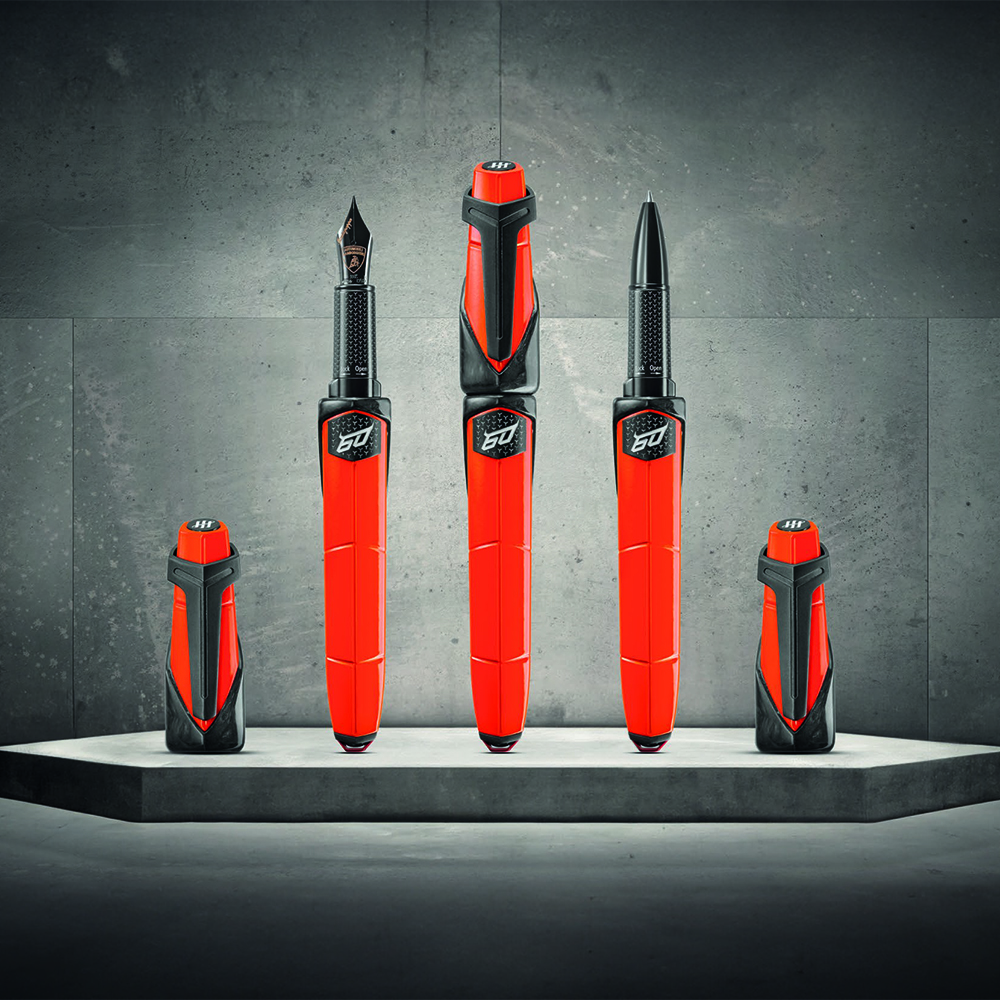 Montegrappa Automobili Lamborghini 60° Arancio Apodis Rollerball