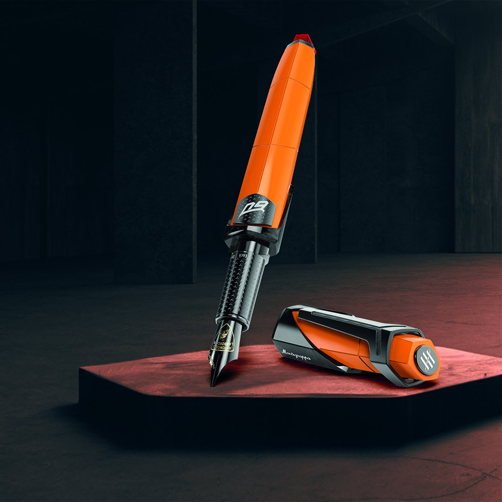 Montegrappa Automobili Lamborghini 60° Arancio Apodis Fountain pen