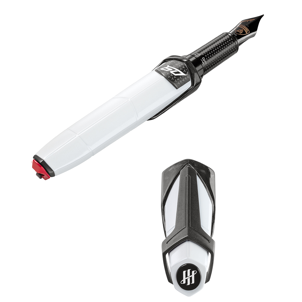 Montegrappa Automobili Lamborghini 60° Bianco Siderale Fountain pen