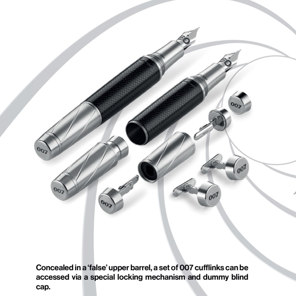 Montegrappa 007 Spymaster Duo James Bond 60th Anniversary Fountain Pen