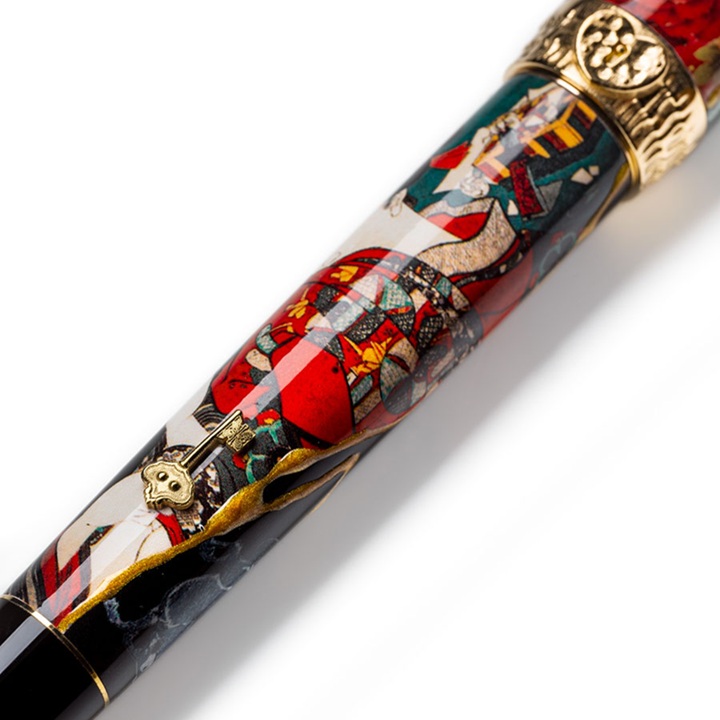 Montegrappa Bijo-To-Yaju by Tomita Kazuhiko LE Füllfederhalter