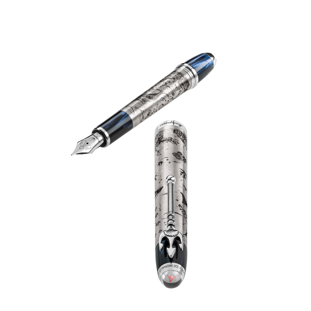 Montegrappa Prince Albert II of Monaco Foundation: Ocean Collection Stylo Plume
