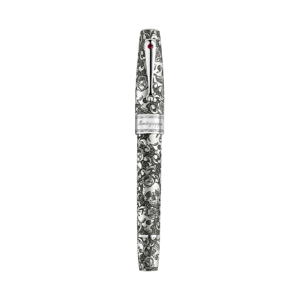 Montegrappa Skulls and Roses Fountain Pen