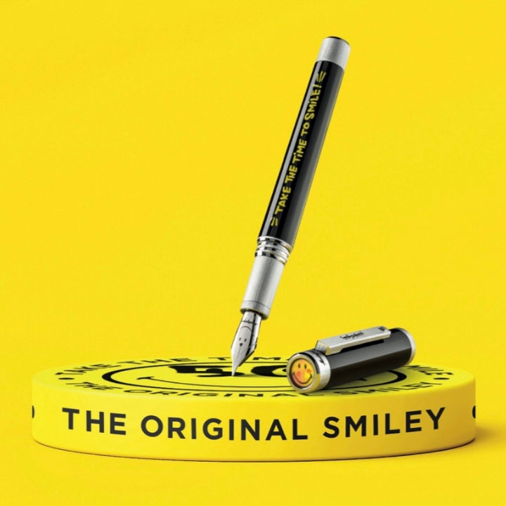 Montegrappa Smiley® Heritage The 1972 Caneta de Tinta Permanente