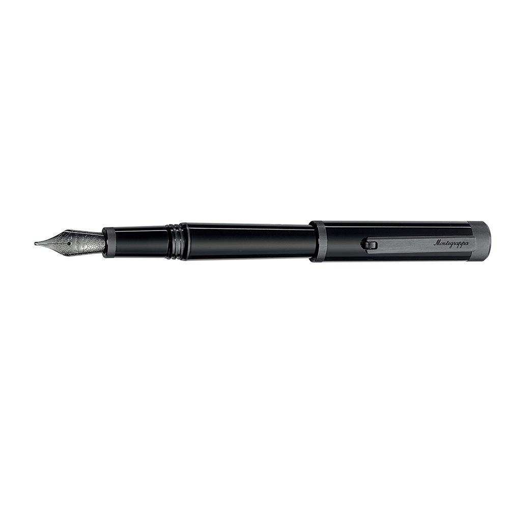 Montegrappa Zero Ultra Black Ruthenium Vulpen
