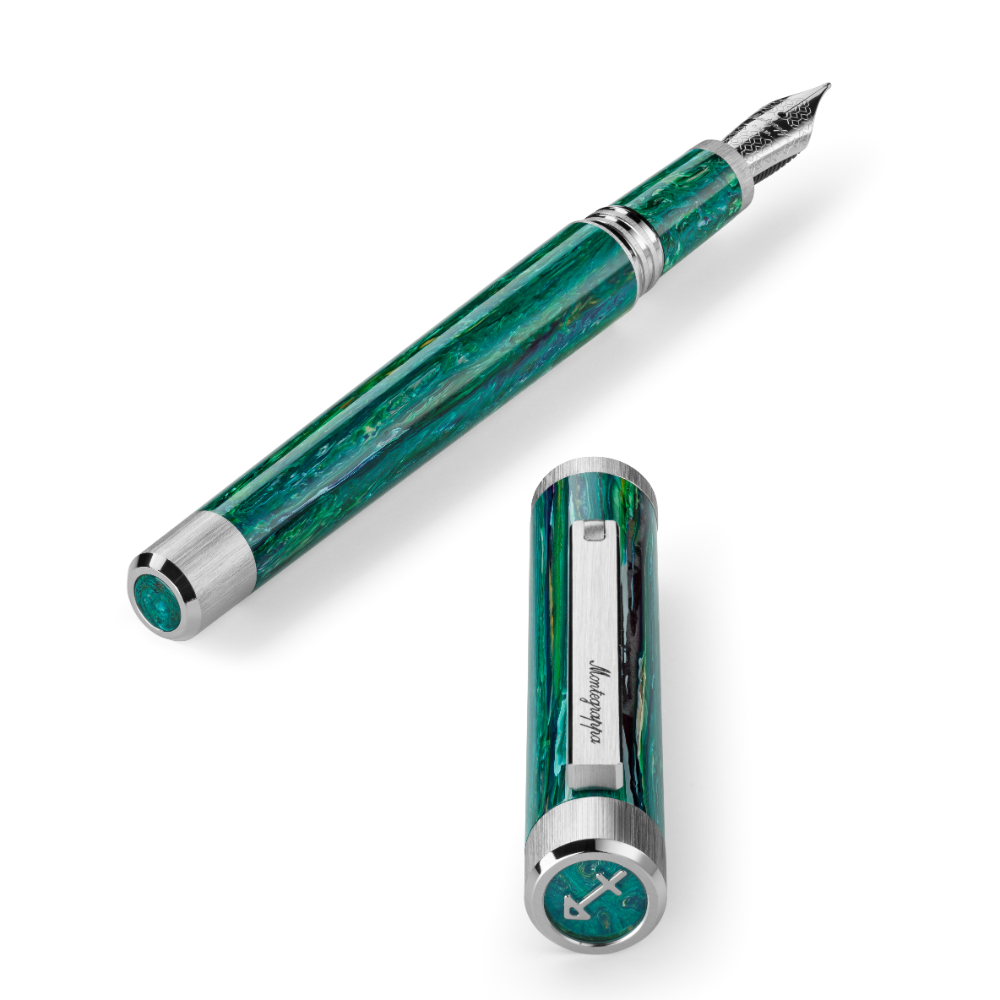 Montegrappa Zero Zodiac Sagittarius Palladium Füllfederhalter