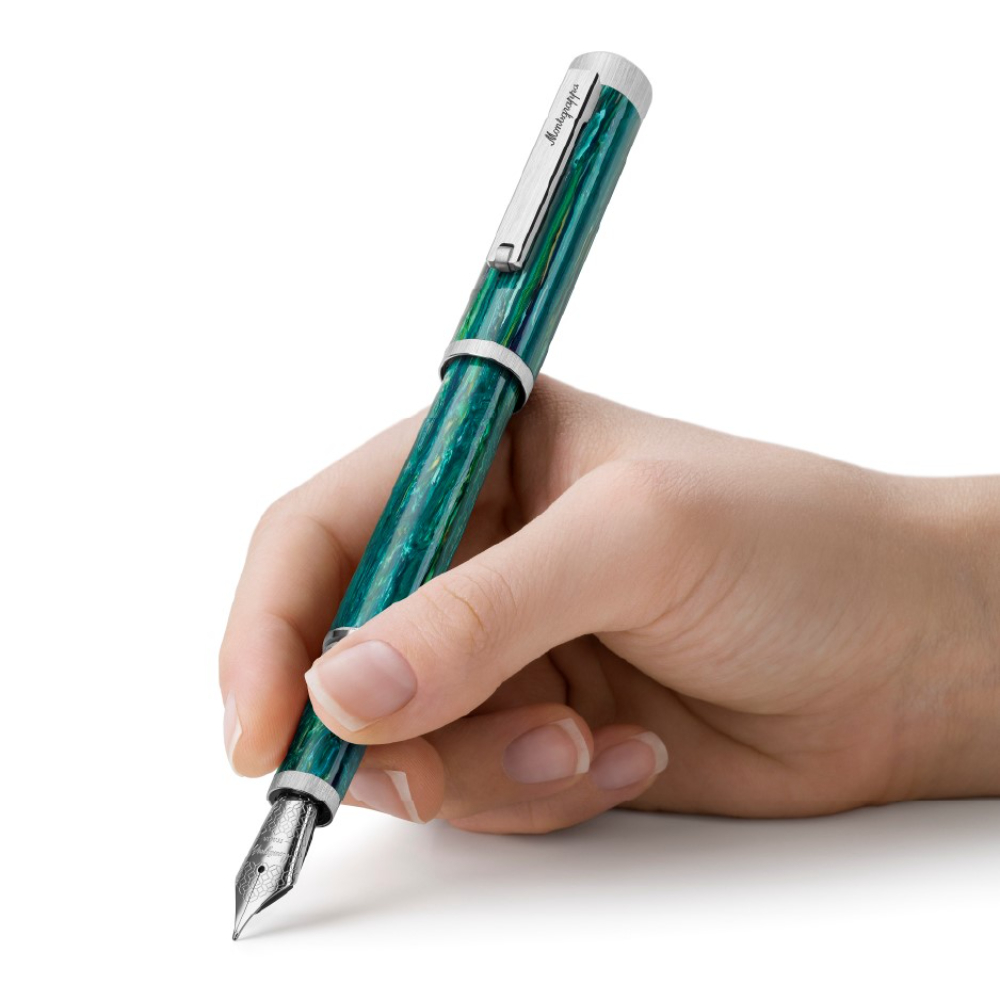 Montegrappa Zero Zodiac Sagittarius Palladium Füllfederhalter