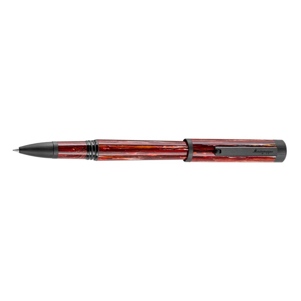Montegrappa Zero Zodiac Scorpio Ultra Zwarte Rollerball