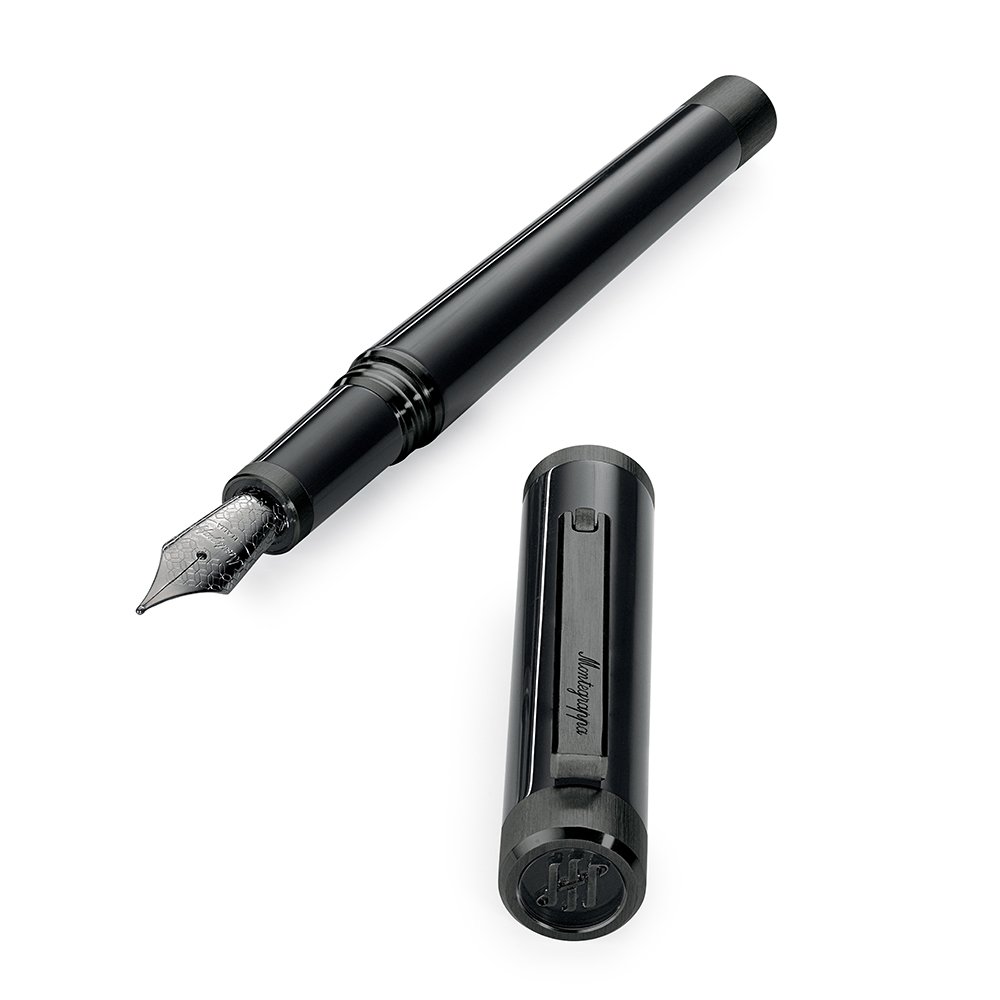 Montegrappa Zero Ultra Black Ruthenium Vulpen