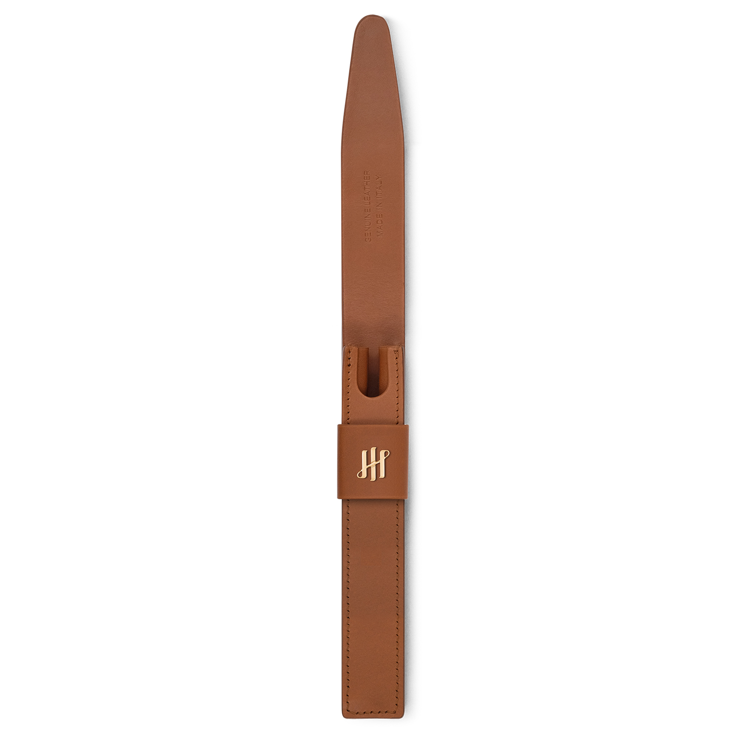 Montegrappa Pen Pouch Series Brown GT Leather Pen Pouch (Single)