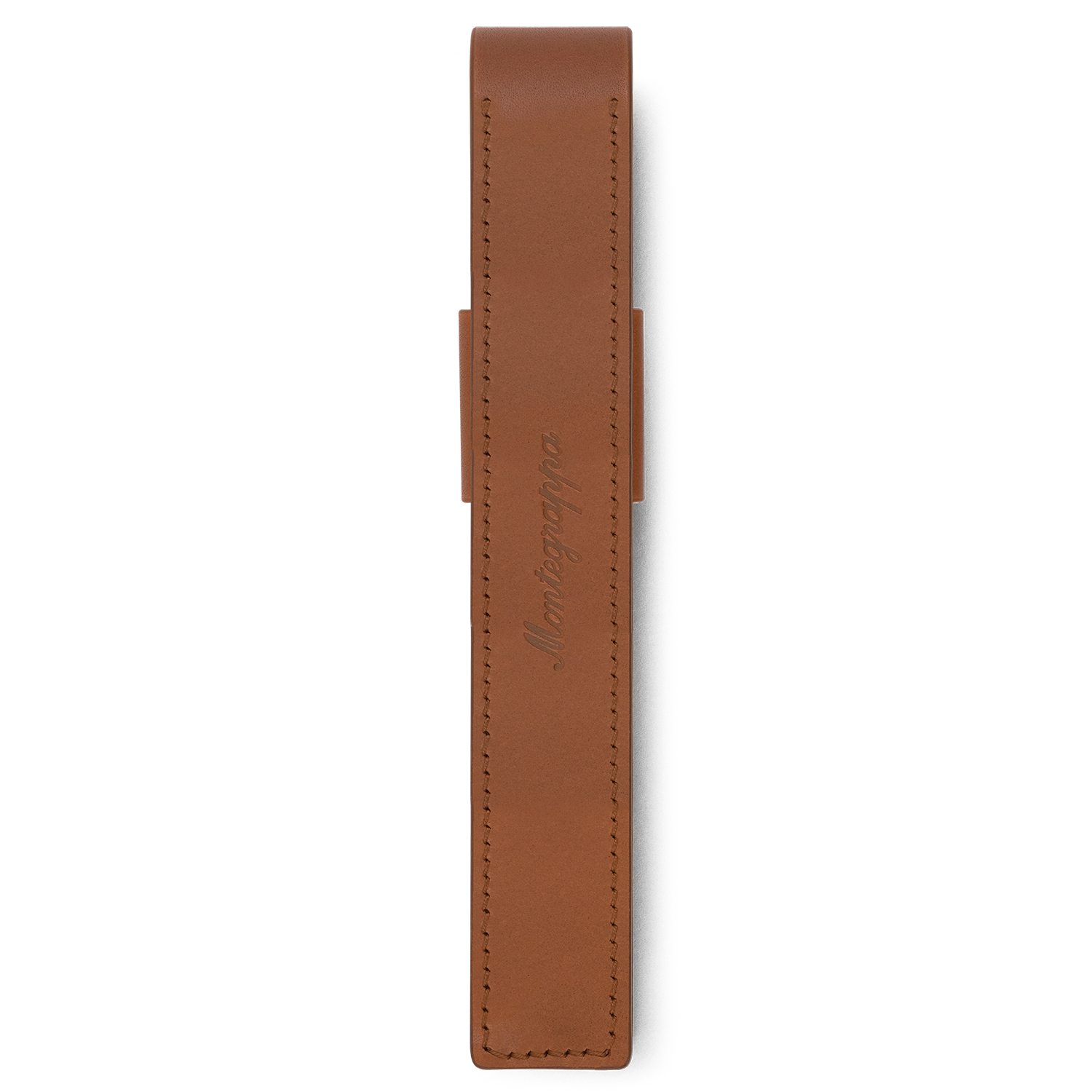 Montegrappa Pen Pouch Series Brown GT Leather Pen Pouch (Single)