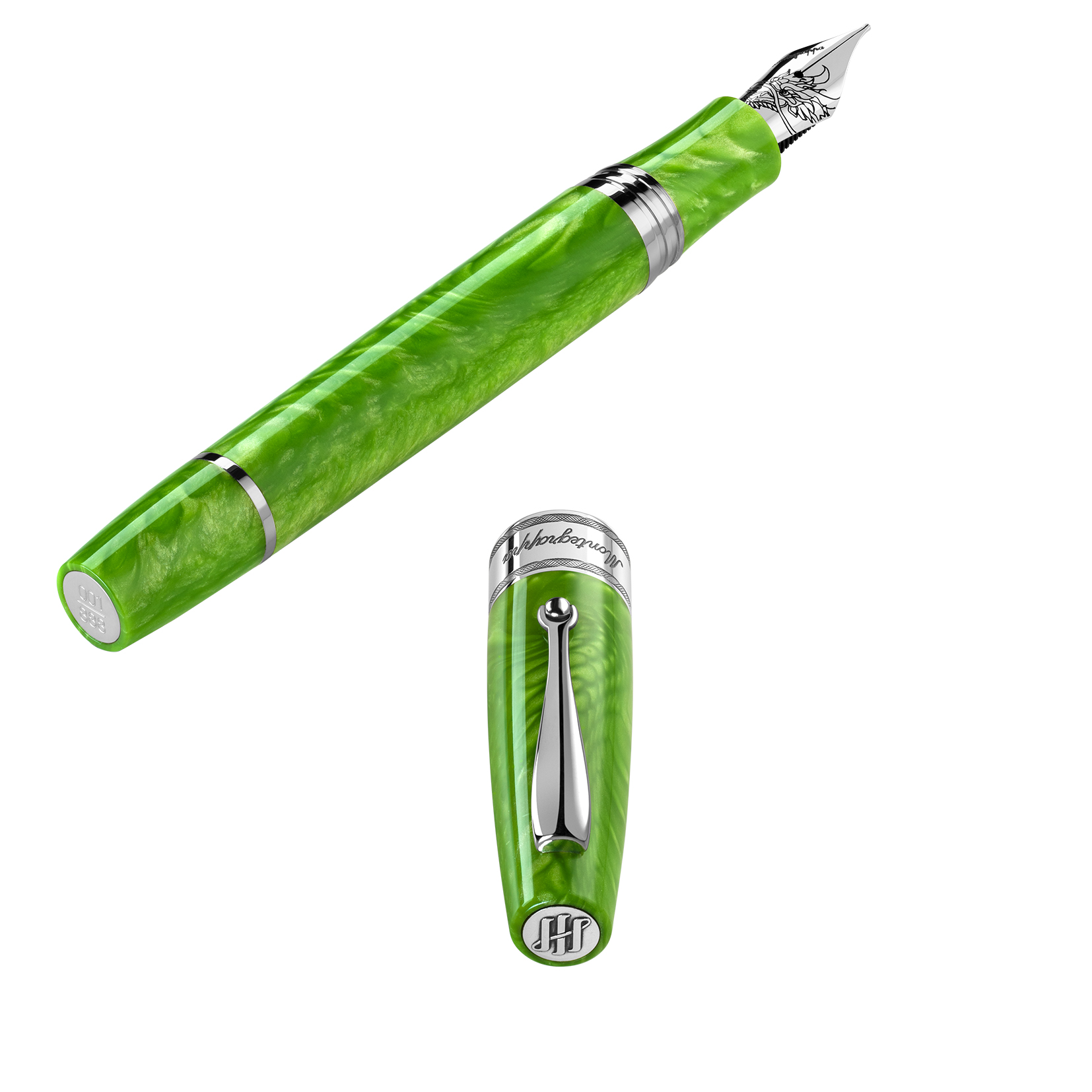 Montegrappa Regal Year Of The Dragon Mamba Green LE Vulpen