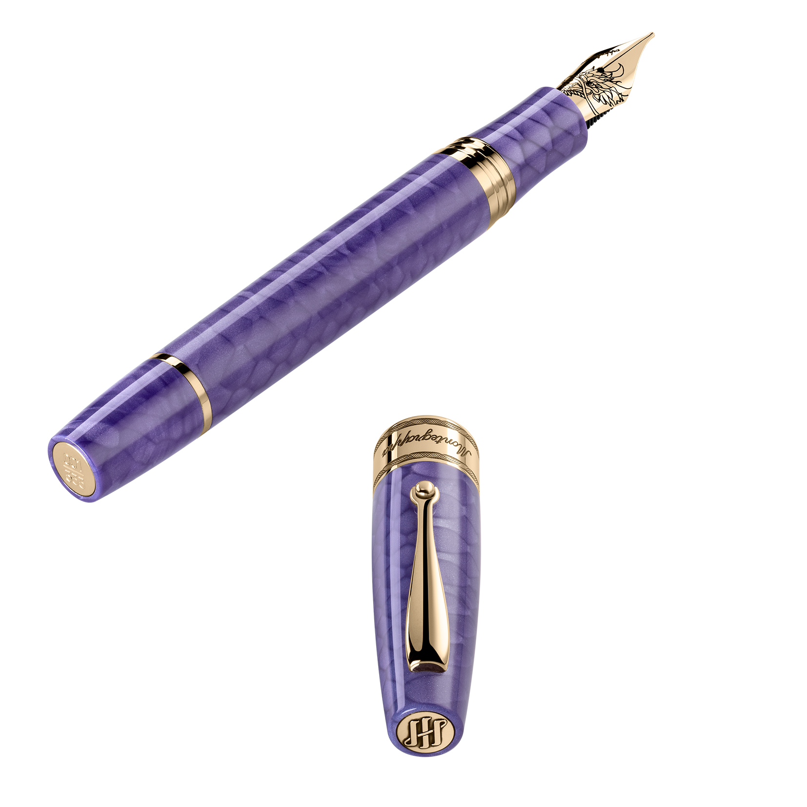 Montegrappa Regal Year Of The Dragon Royal Purple LE Vulpen