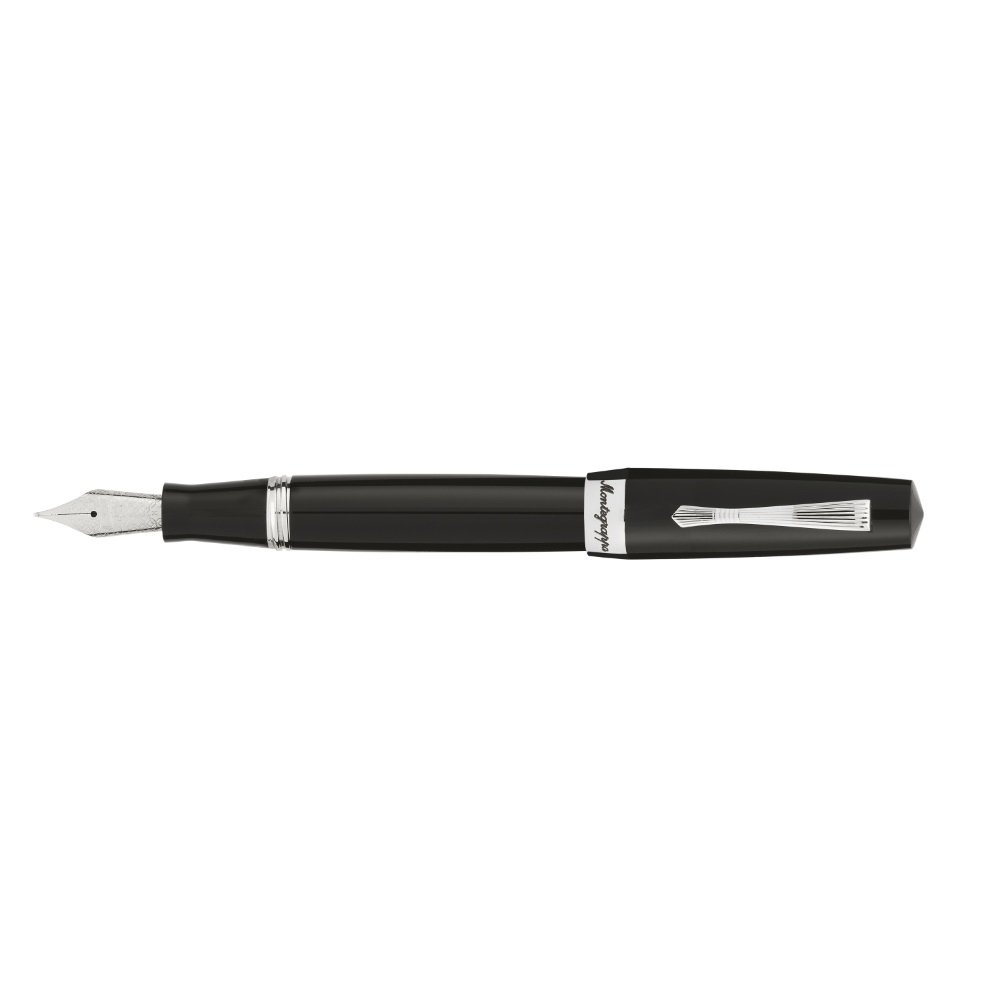 Montegrappa Elmo 02 Jet Black Caneta de Tinta Permanente
