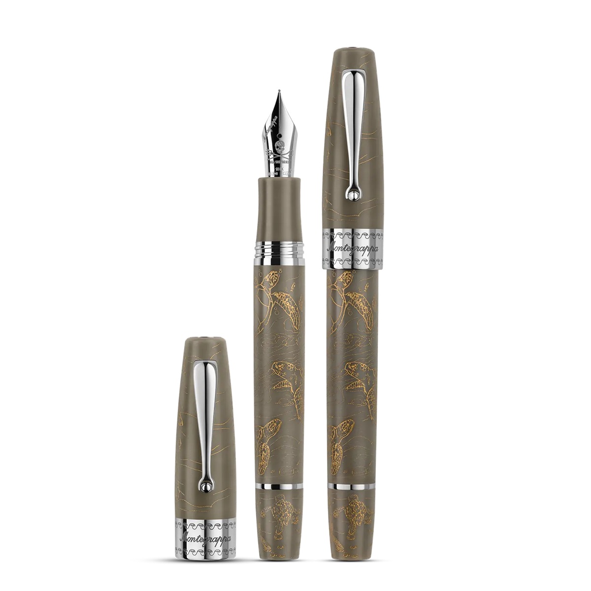Montegrappa Sea Shepherd Caretta Caretta Caneta de Tinta Permanente