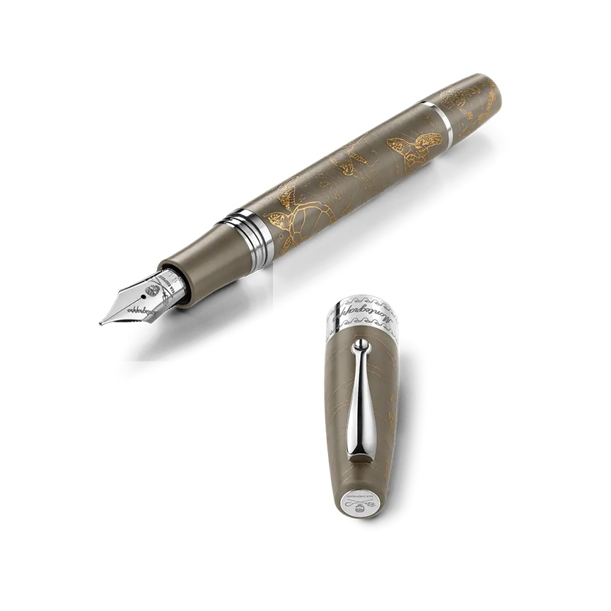 Montegrappa Sea Shepherd Caretta Caretta Caneta de Tinta Permanente