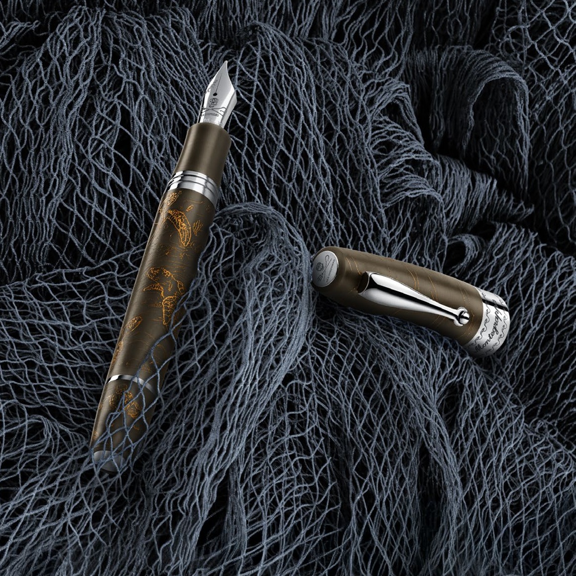 Montegrappa Sea Shepherd Caretta Caretta Caneta de Tinta Permanente