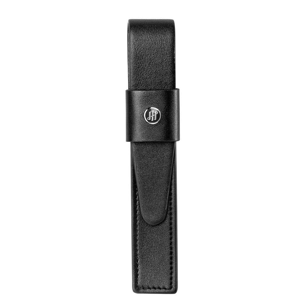 Montegrappa Signet Series Black Leather Etui na Długopis (Pojedynczy)