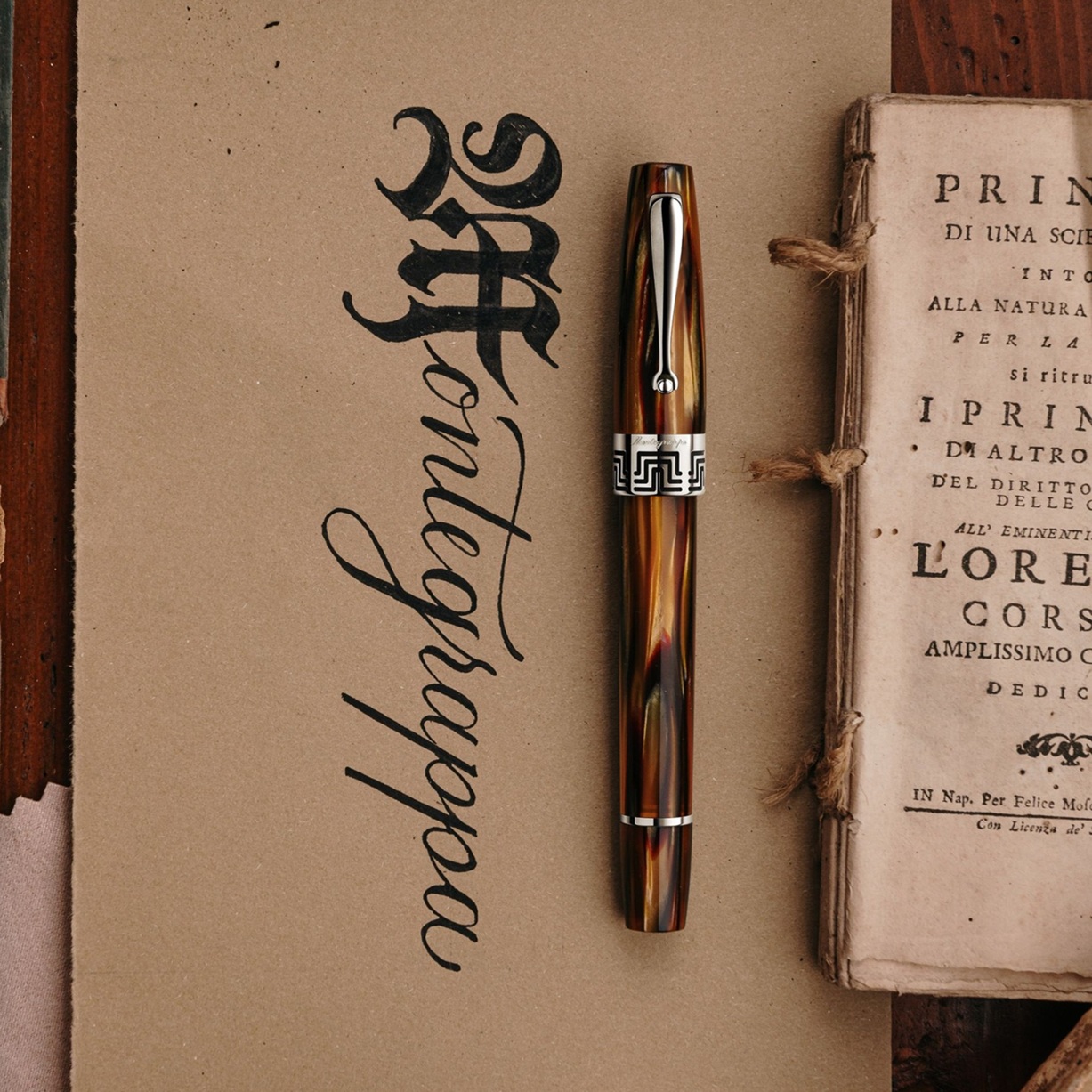 Montegrappa Extra 1930 Turtle Brown Rollerball