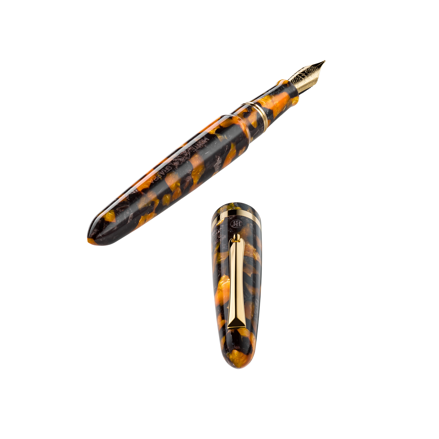 Montegrappa Vintage Class Venetia Havana Amber Fountain pen