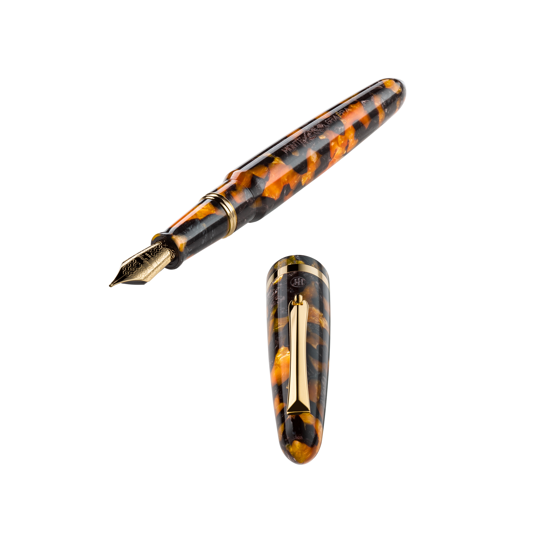 Montegrappa Vintage Class Venetia Havana Amber Fountain pen