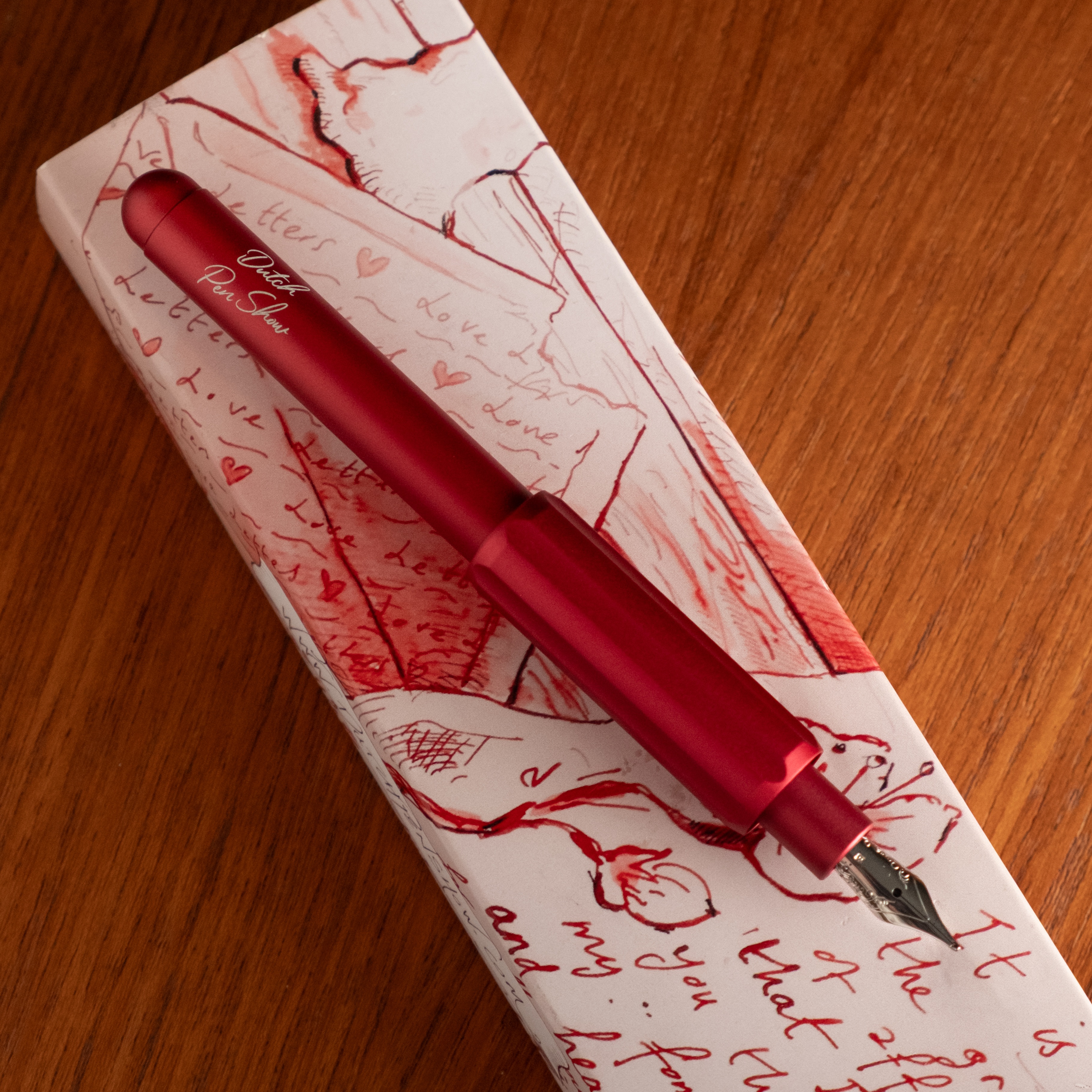 Monteverde Axis Dutch Pen Show 2026 Love Letters Exclusive Stylo Plume