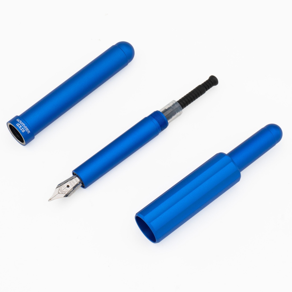 Monteverde Axis Matte Blue Fountain Pen