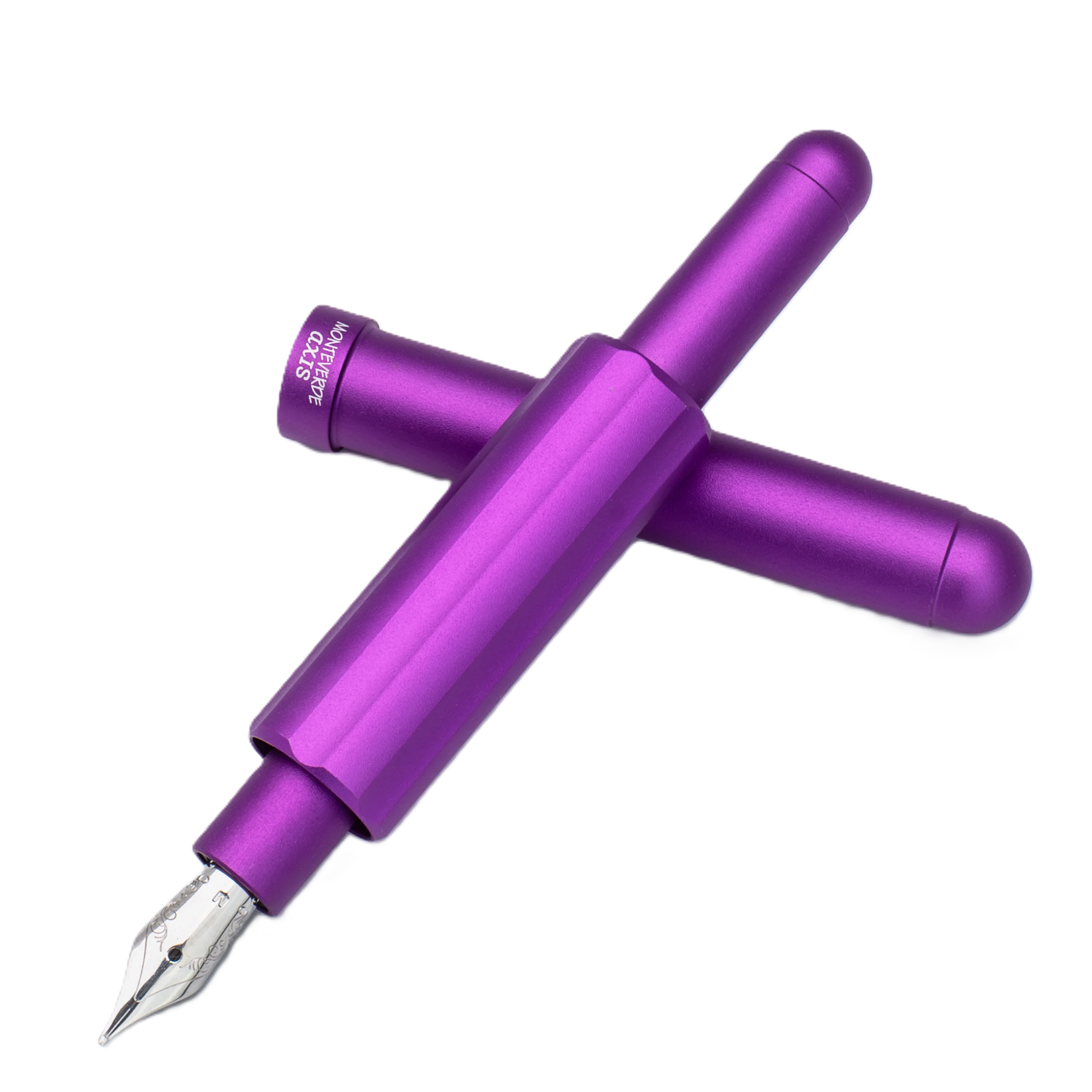 Monteverde Axis Matte Purple Caneta de Tinta Permanente
