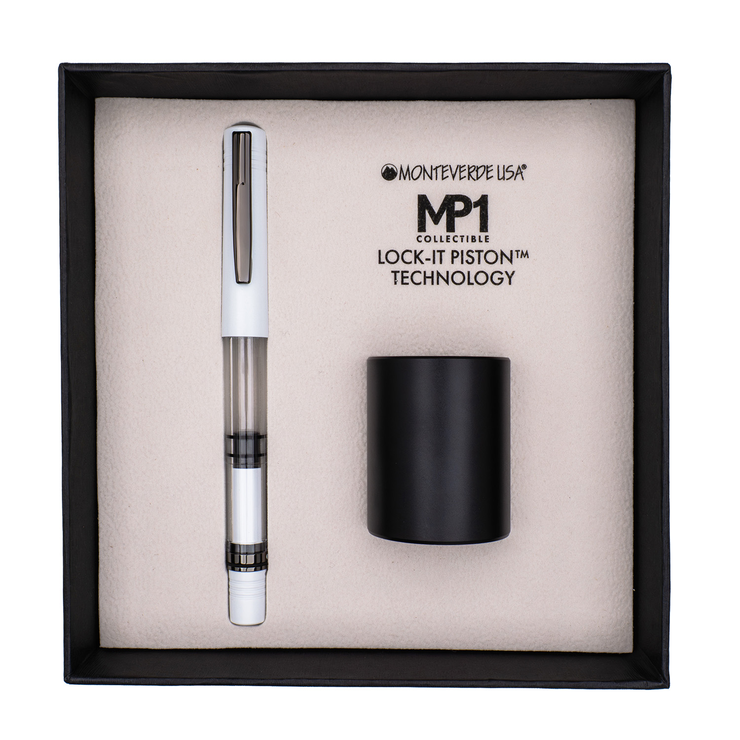 Monteverde MP1 White Lotus Limited Edition Stylo Plume