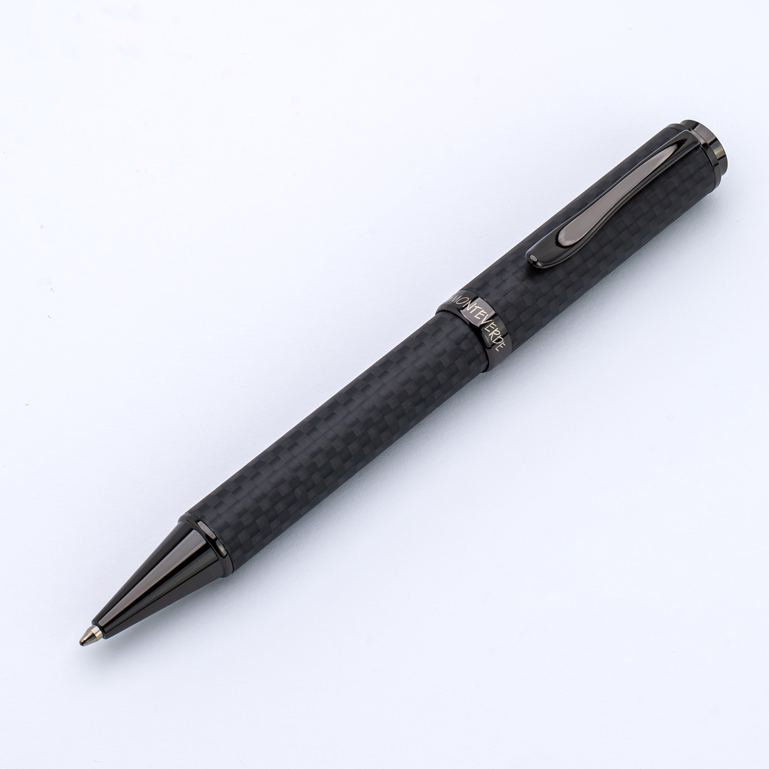 Monteverde Innova Matte Carbon Fiber Gunmetal Ballpoint