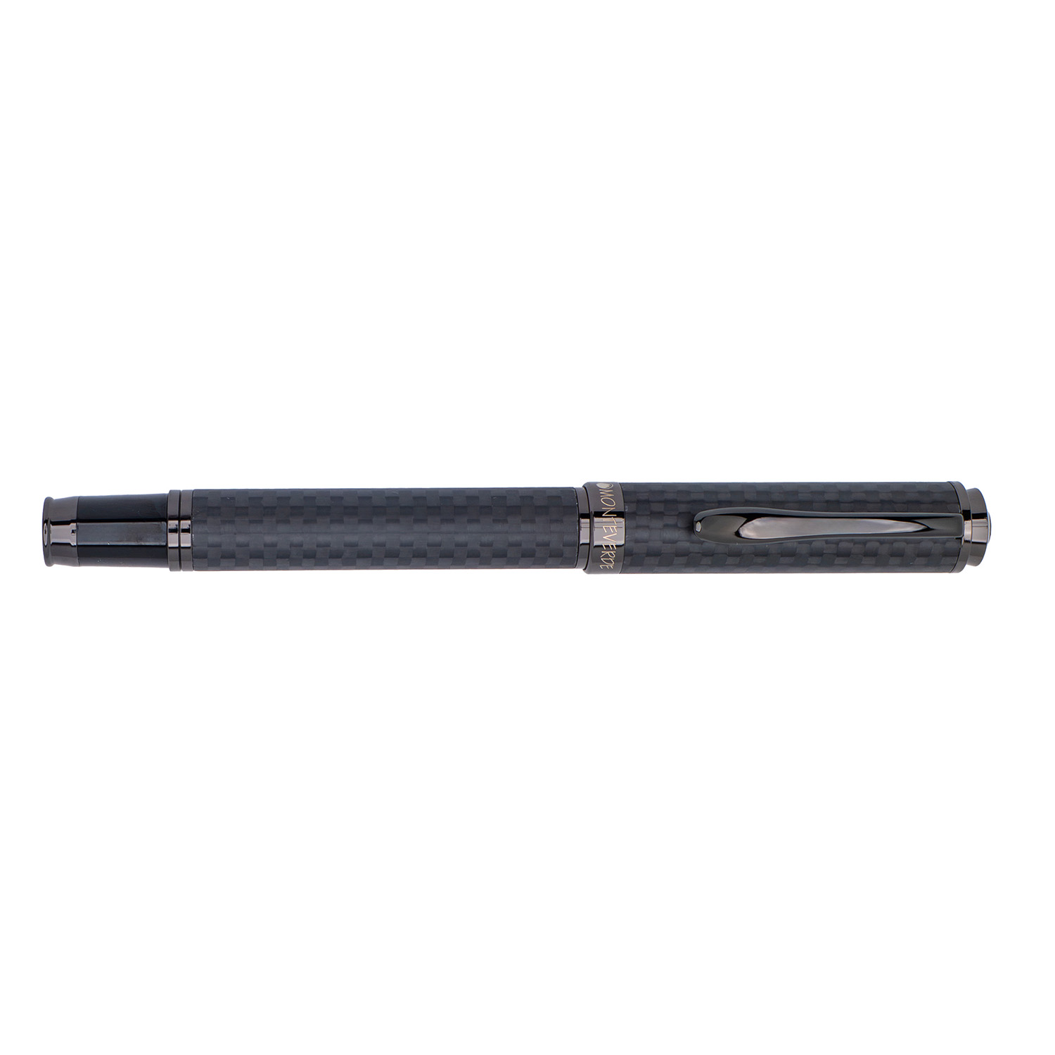 Monteverde Innova Matte Carbon Fiber Gunmetal Plumo Estilográfica