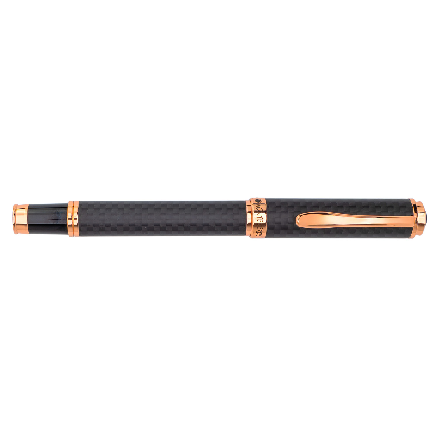Monteverde Innova Matte Carbon Fiber Rose Gold Stylo Plume