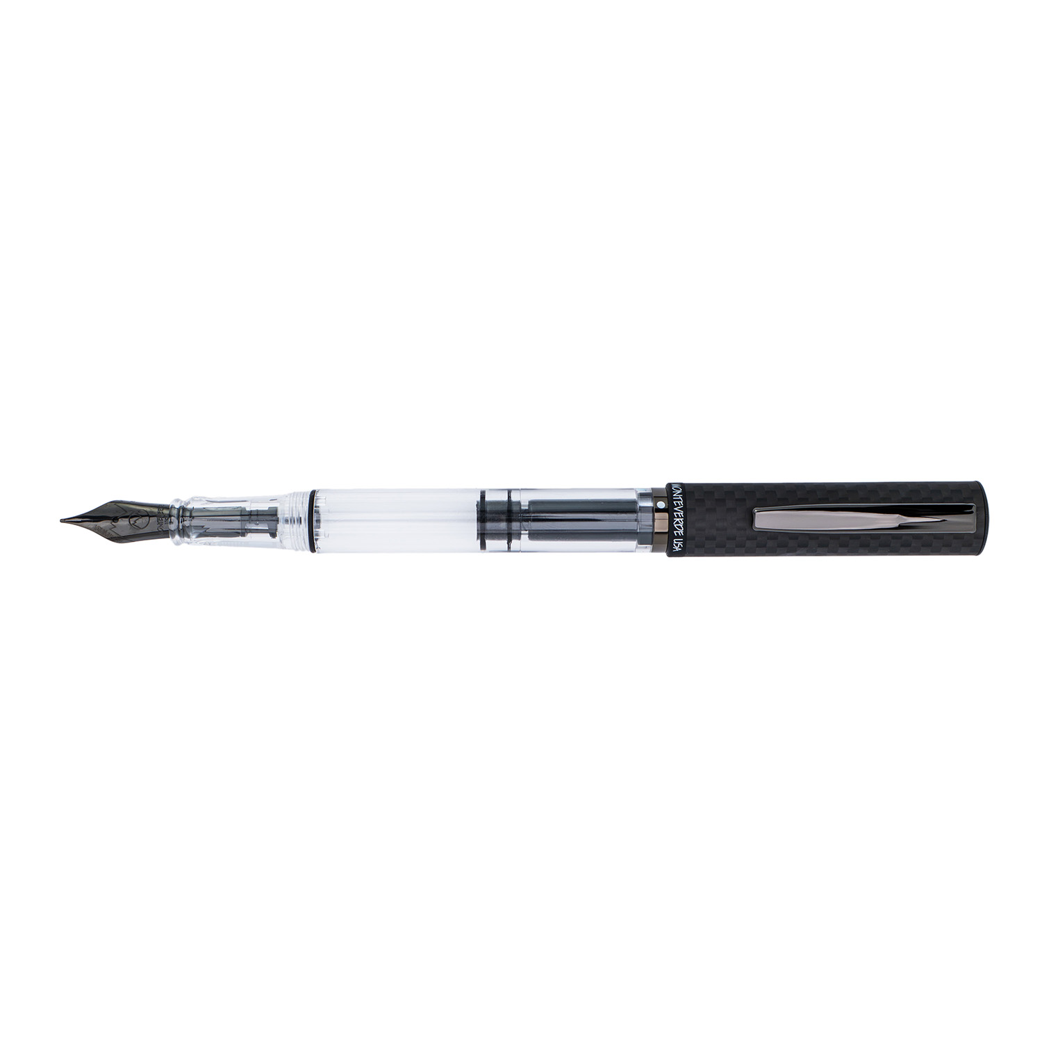 Monteverde MP1 Carbon Fiber Caneta de Tinta Permanente
