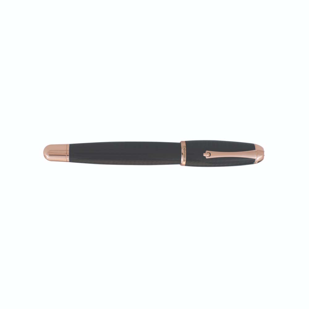 Monteverde Super Mega Carbon Fiber & Rose Gold Fountain Pen