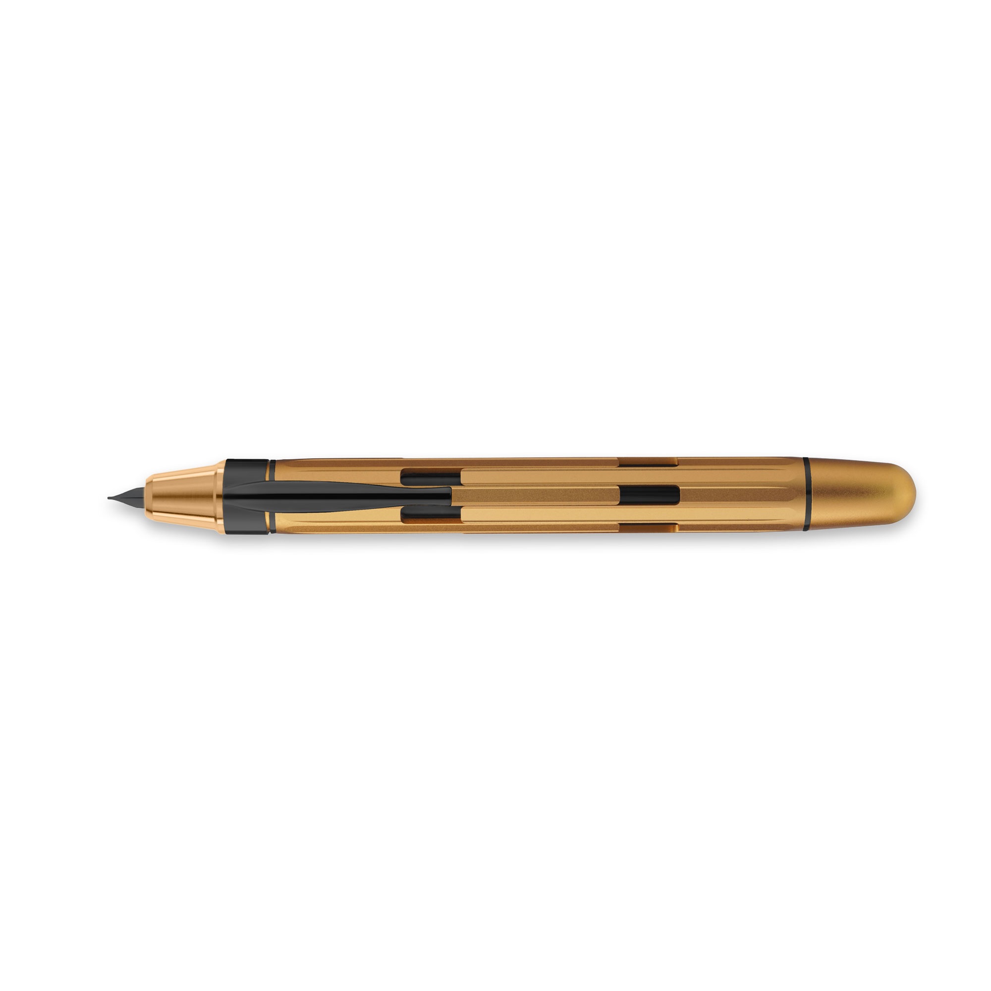 Nahvalur Eclipse Electrum Retractable Fountain Pen