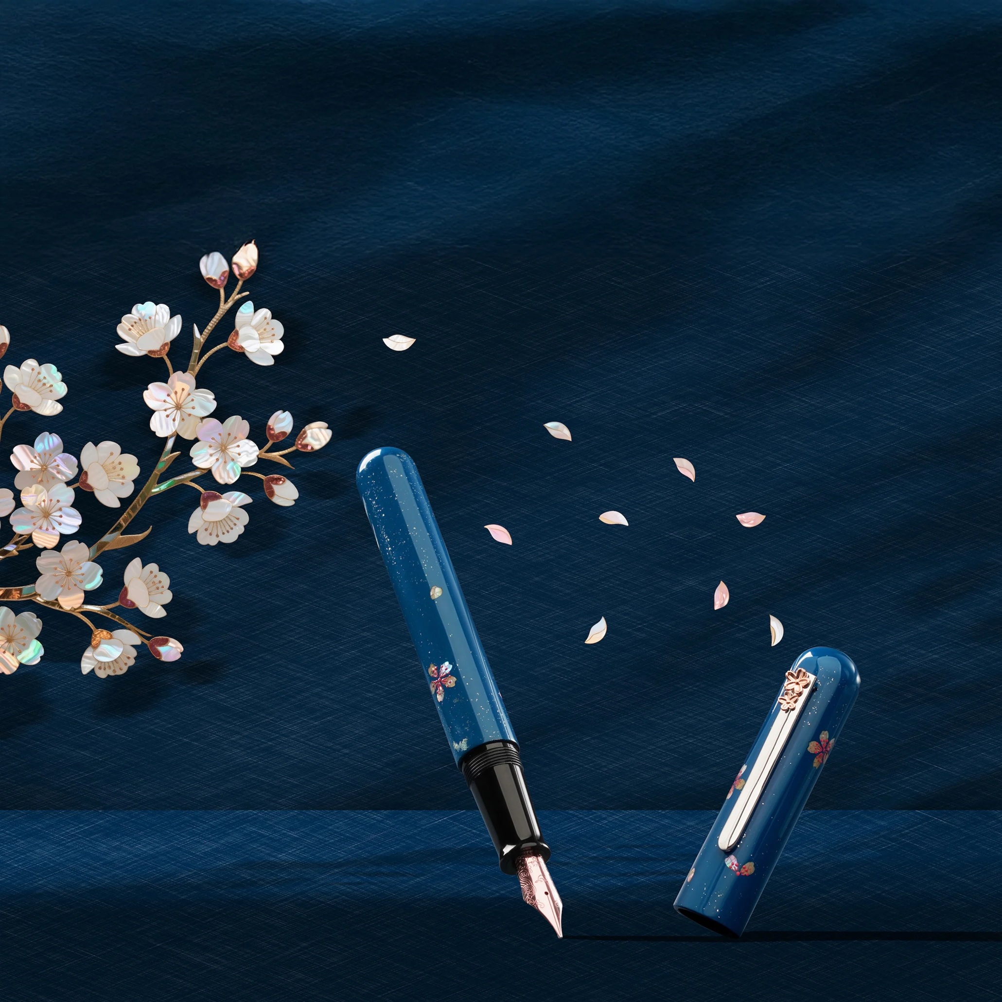 Ikkaku by Nahvalur Urushi Cherry Blossom SE Vulpen