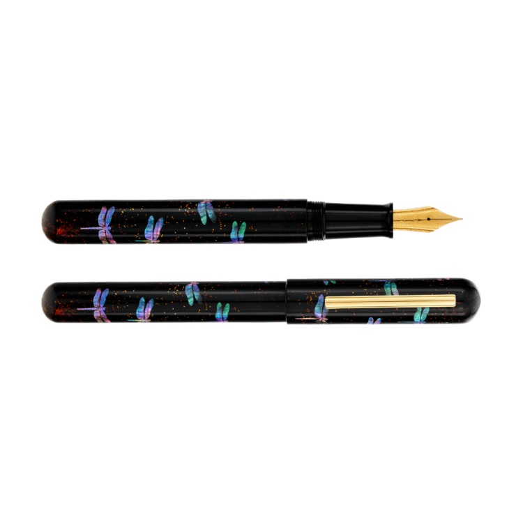Ikkaku by Nahvalur Urushi Dragonyfly Fountain pen