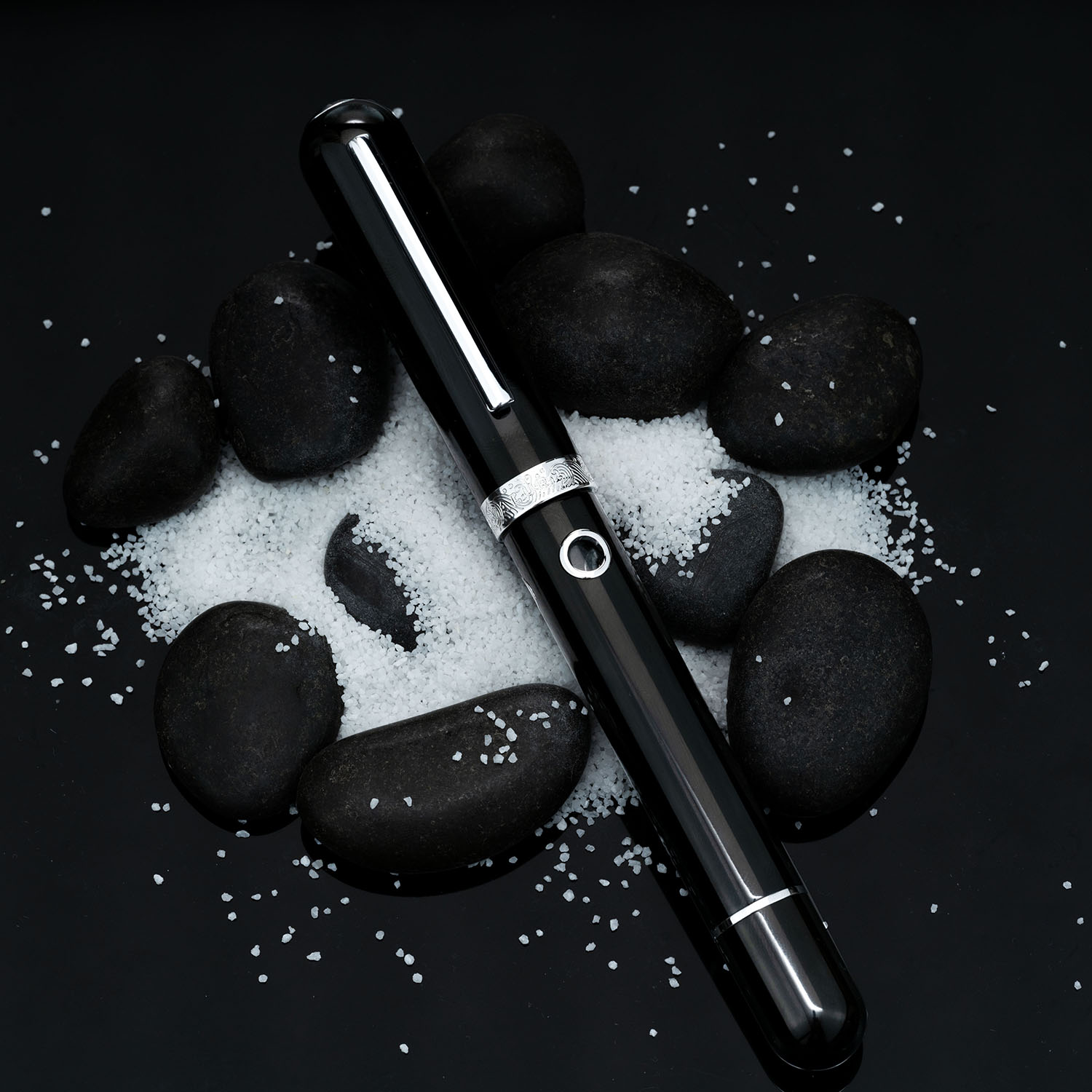 Nahvalur Nautilus Cephalopod Black ST Fountain Pen