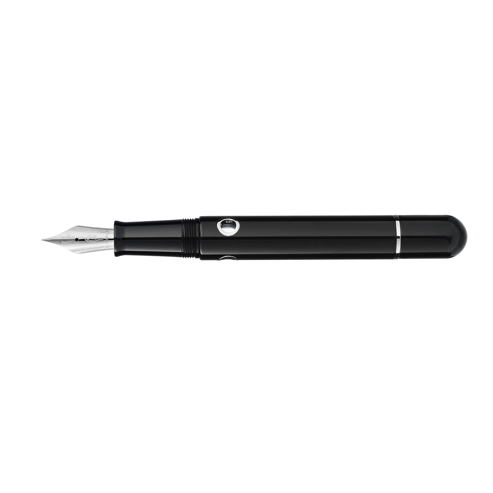 Nahvalur Nautilus Cephalopod Black ST Fountain Pen