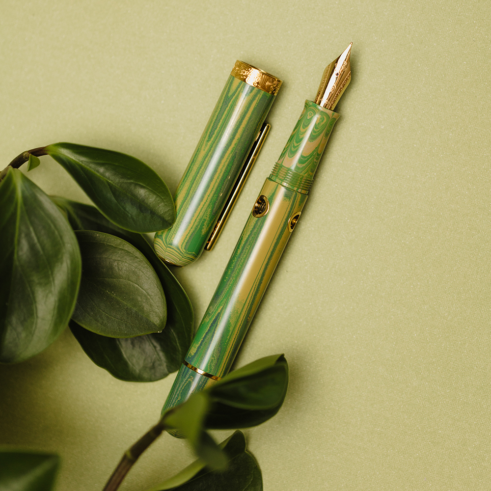 Nahvalur Nautilus Bronze Spring GT Stylo Plume