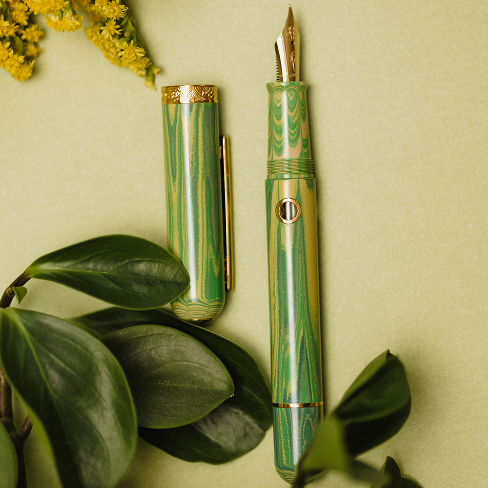 Nahvalur Nautilus Bronze Spring GT Stylo Plume