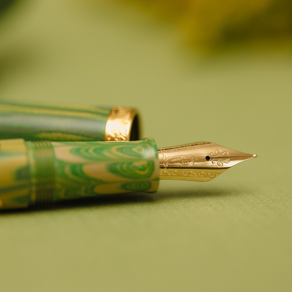 Nahvalur Nautilus Bronze Spring GT Stylo Plume