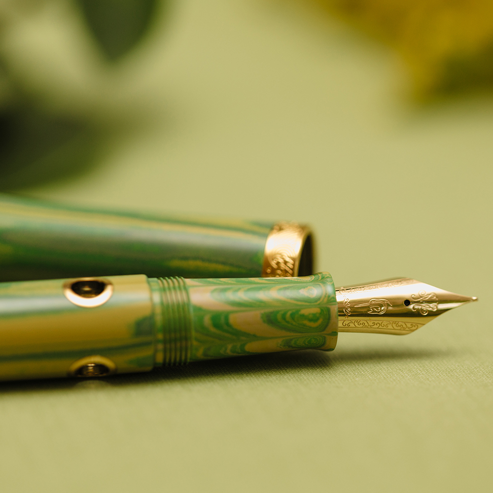 Nahvalur Nautilus Bronze Spring GT Stylo Plume