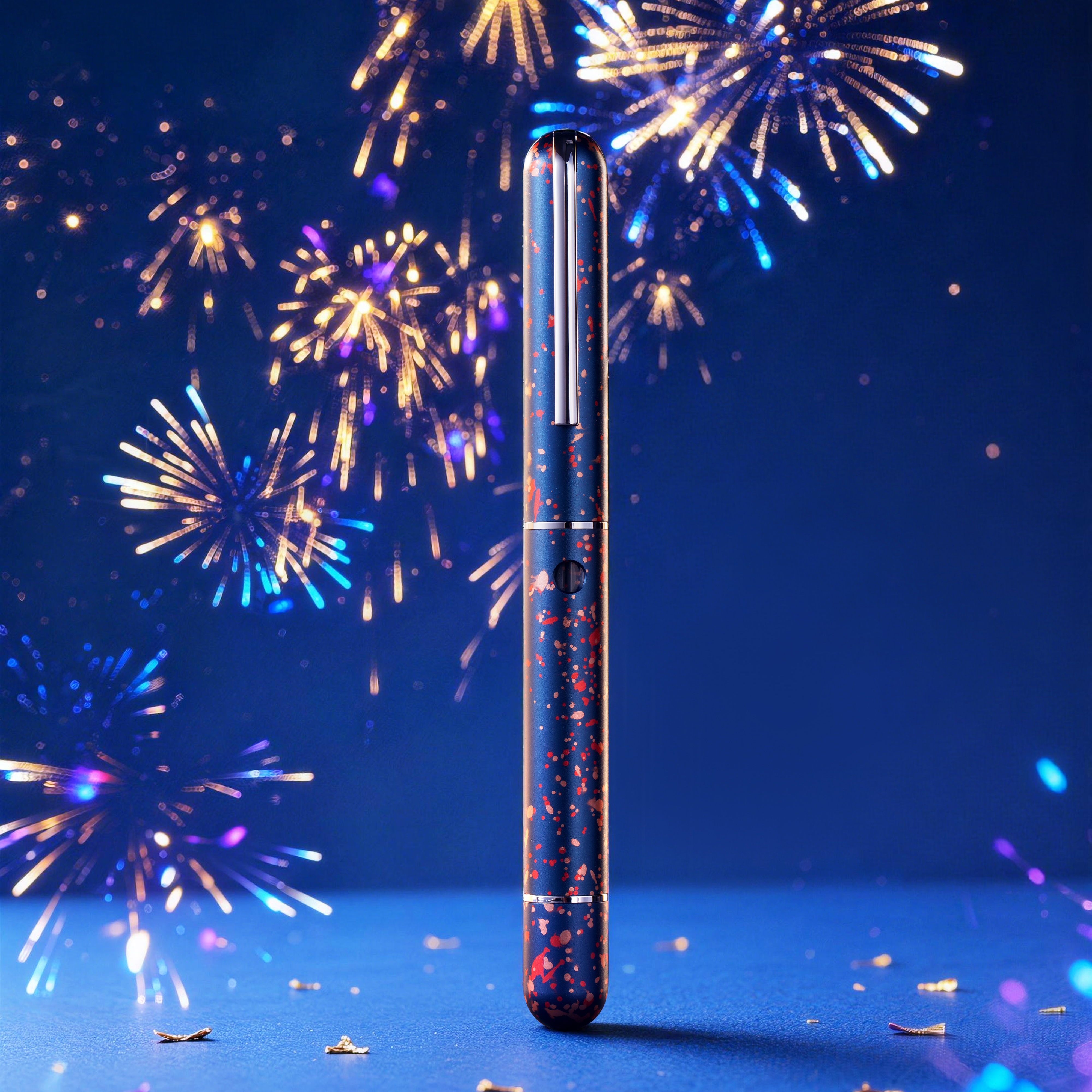 Nahvalur Nautilus Fireworks ST Pluma Estilográfica