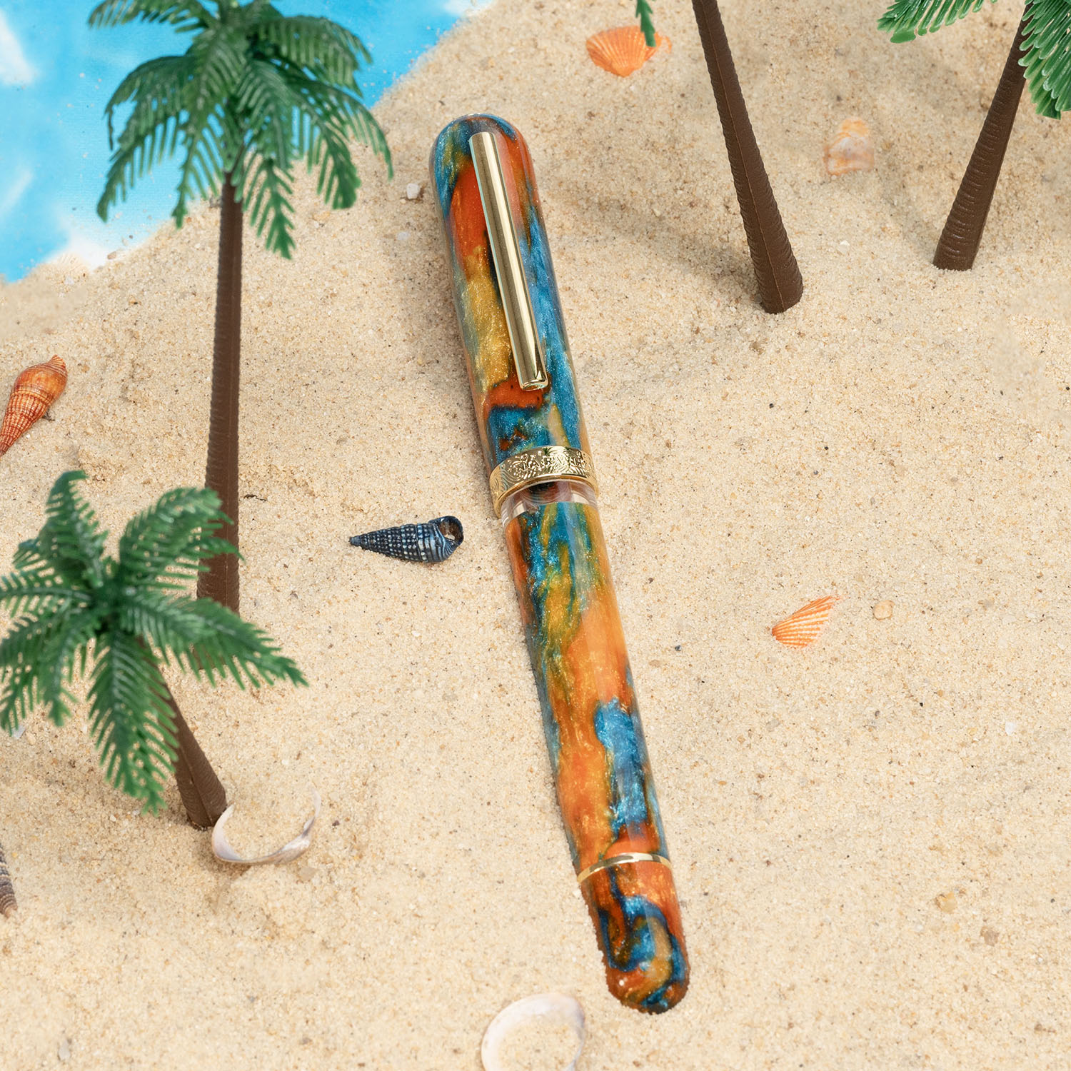 Nahvalur Voyage Summer Caneta de tinta permanente