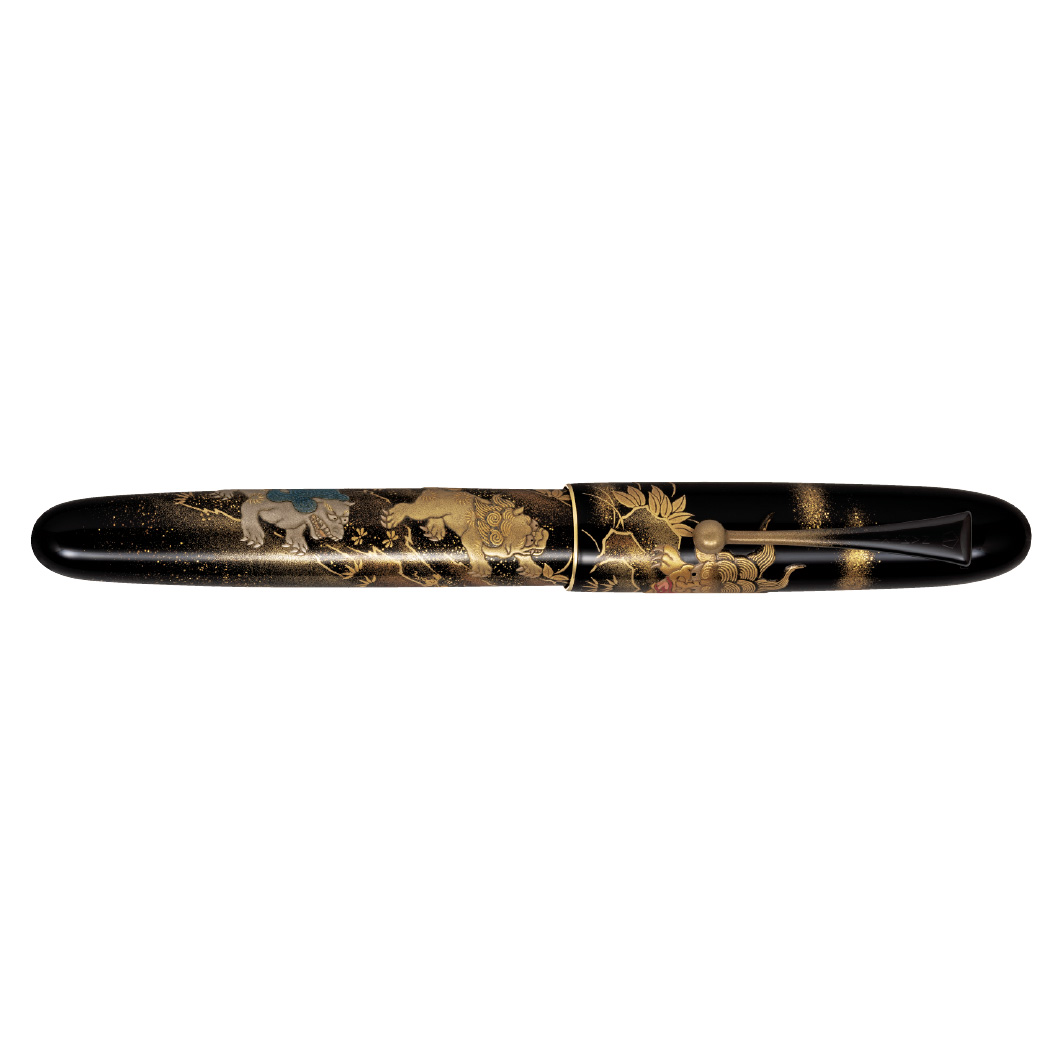 Namiki Yukari Royale Lioness and Cubs Stylo Plume