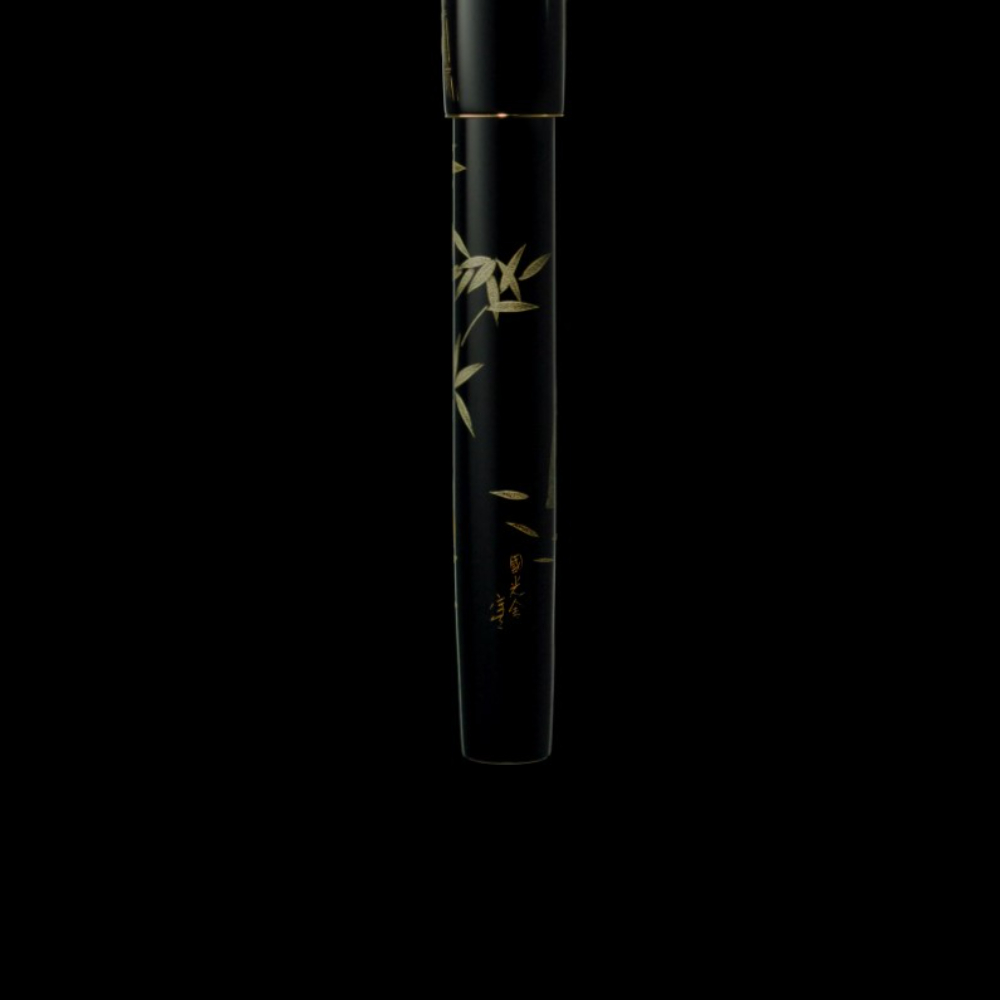 Namiki Yukari Chinkin Bamboo and Sparrow Fountain pen