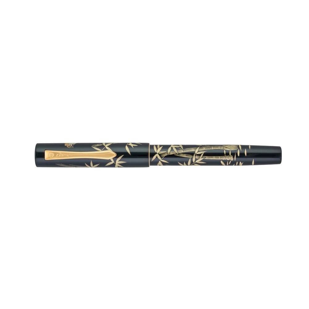 Namiki Yukari Chinkin Bamboo and Sparrow Fountain pen